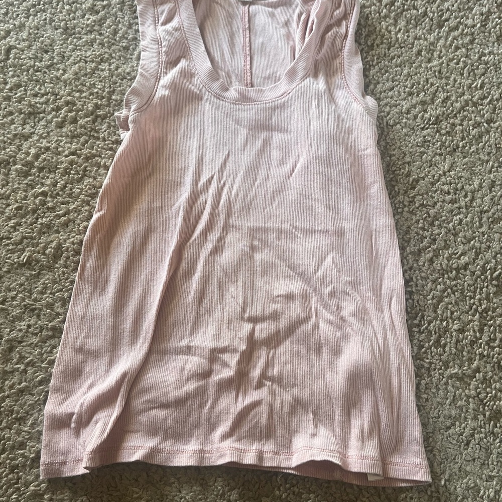 Pink Sleeveless Women's Top